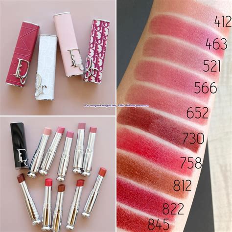 dior addict refillable shine lipstick swatches|dior addict lipstick 525 vintage.